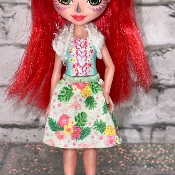 Enchantimals FANCI FLAMINGO 6 Inch Doll Let's Flamingle Birthday Theme - Picture 6 of 12